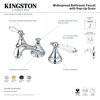 Kingston Brass KS5562PL 8" Widespread Bathroom Faucet, Polished Brass KS5562PL